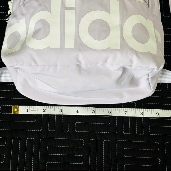 Adidas Linear Mini Backpack Small Purple Bag One Size - Picture 6 of 9